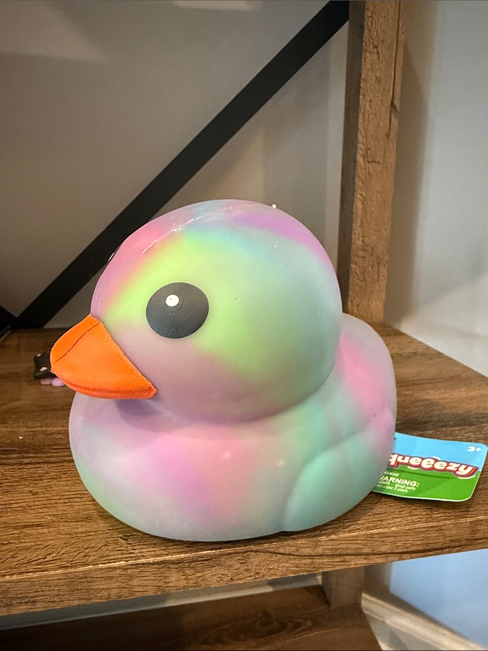 Multicolor Rubber Duck - Pastel Rainbow